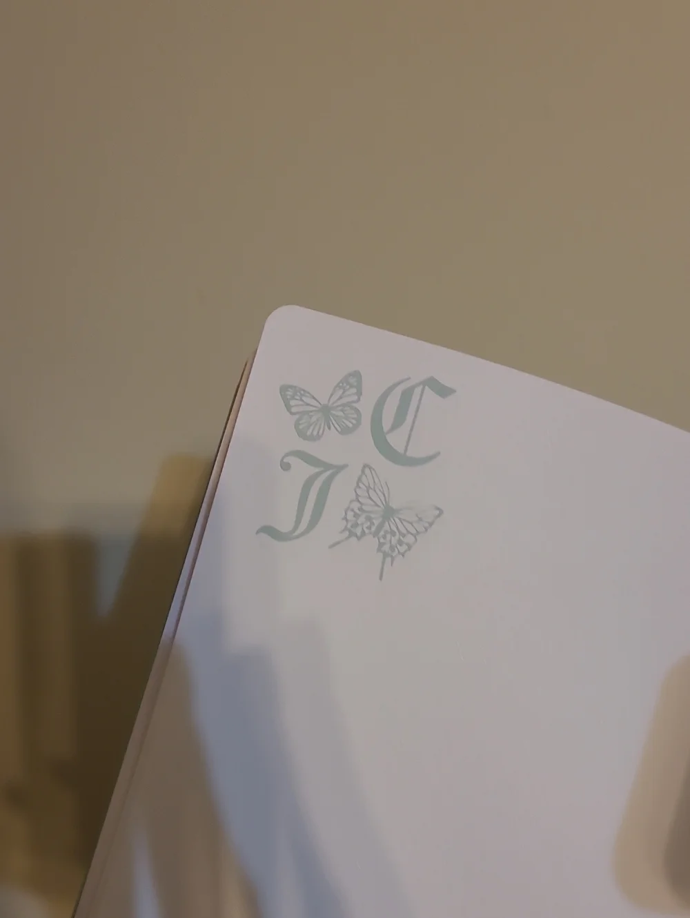Juicy Couture Turquoise Butterfly Snap Journal